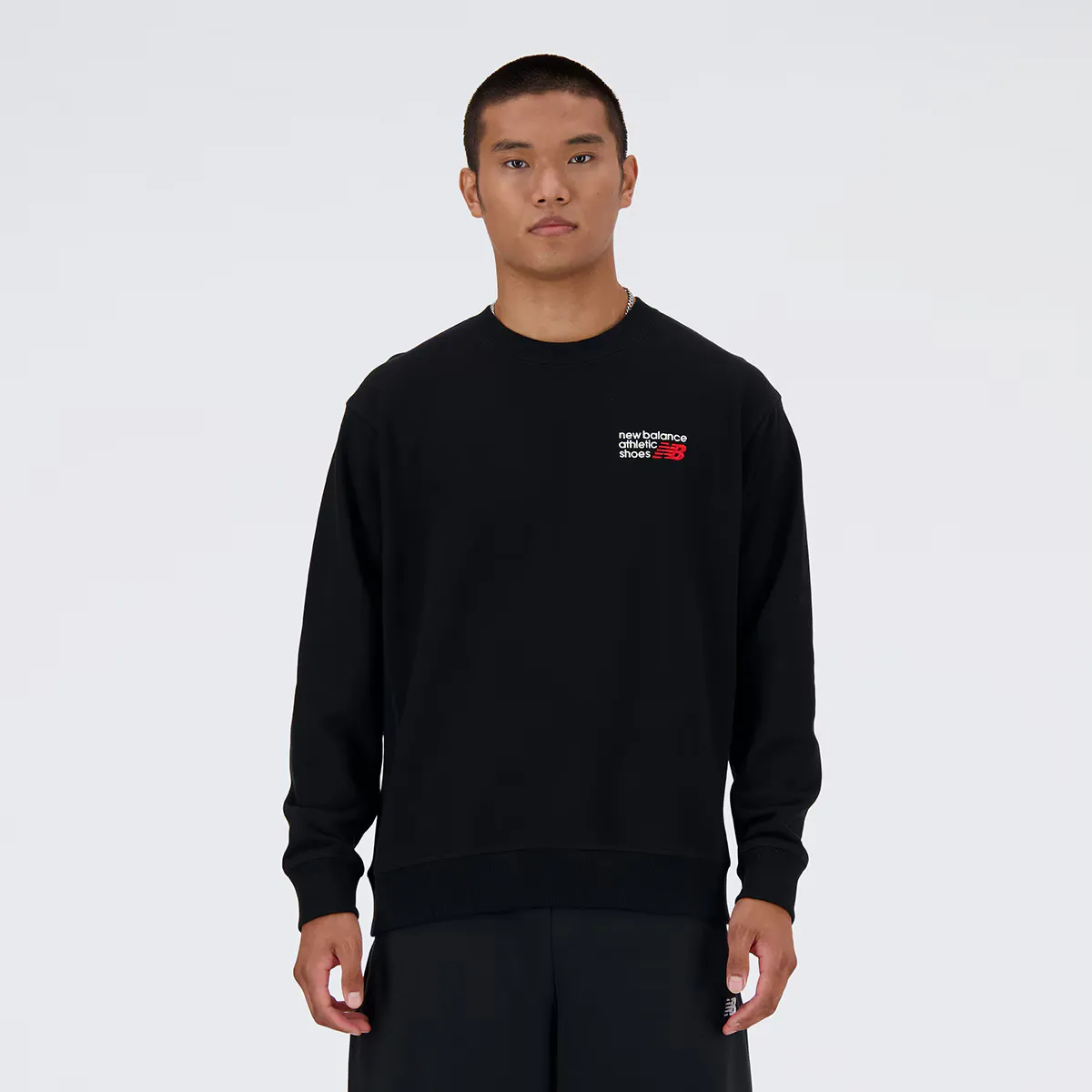 

NB Athletics Relaxed Premium Logo New Balance Мужская толстовка, чёрный