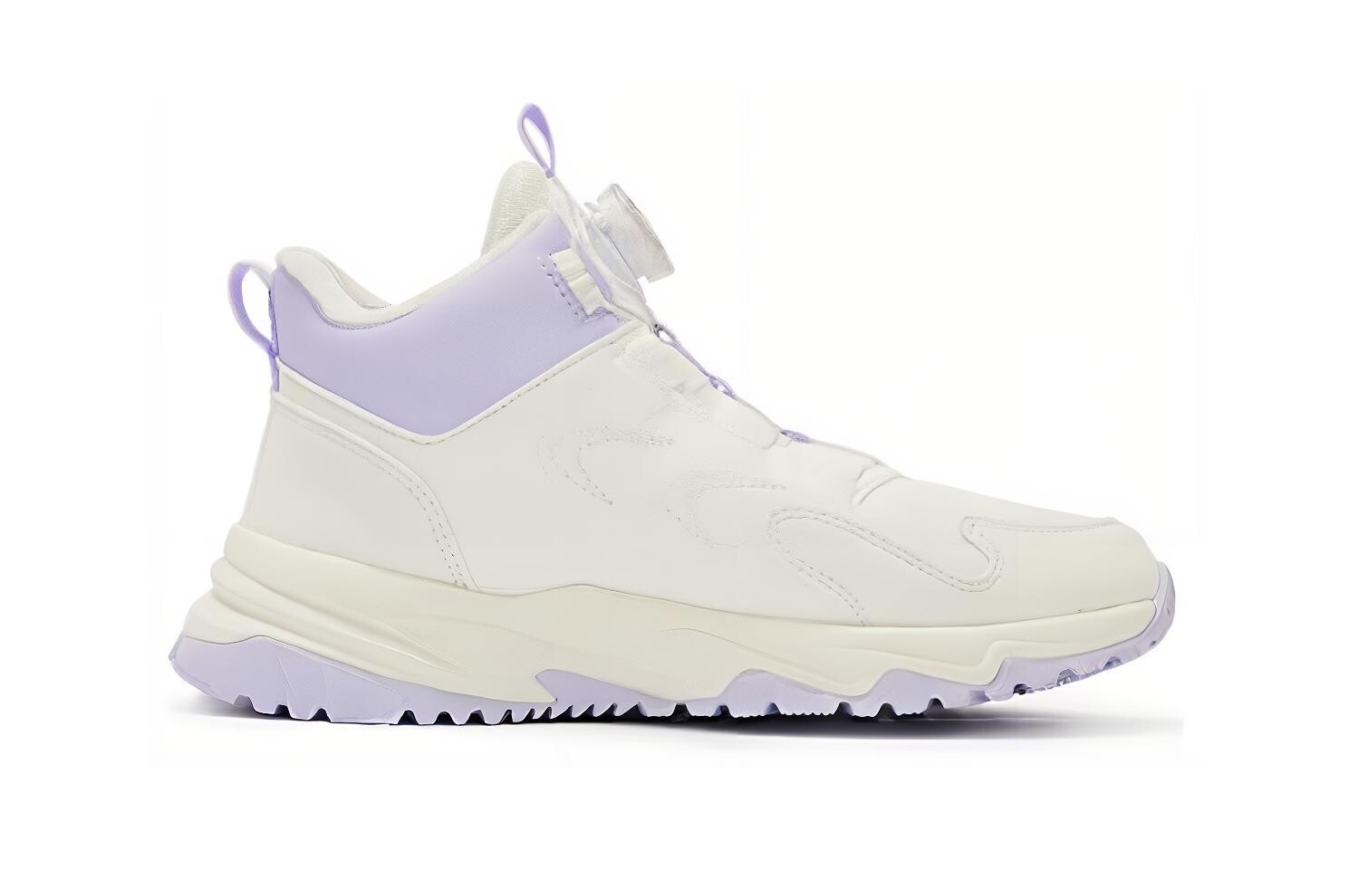 Кроссовки XTEP Kids Lifestyle Shoes GS Low-top White/Purple, белый/голубой — фото 2