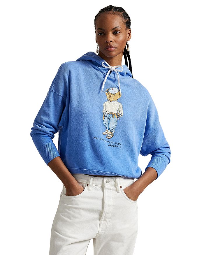 

Лаурен Ральф Лорен Толстовка с капюшоном Polo Bear из флиса Ralph Lauren, синий