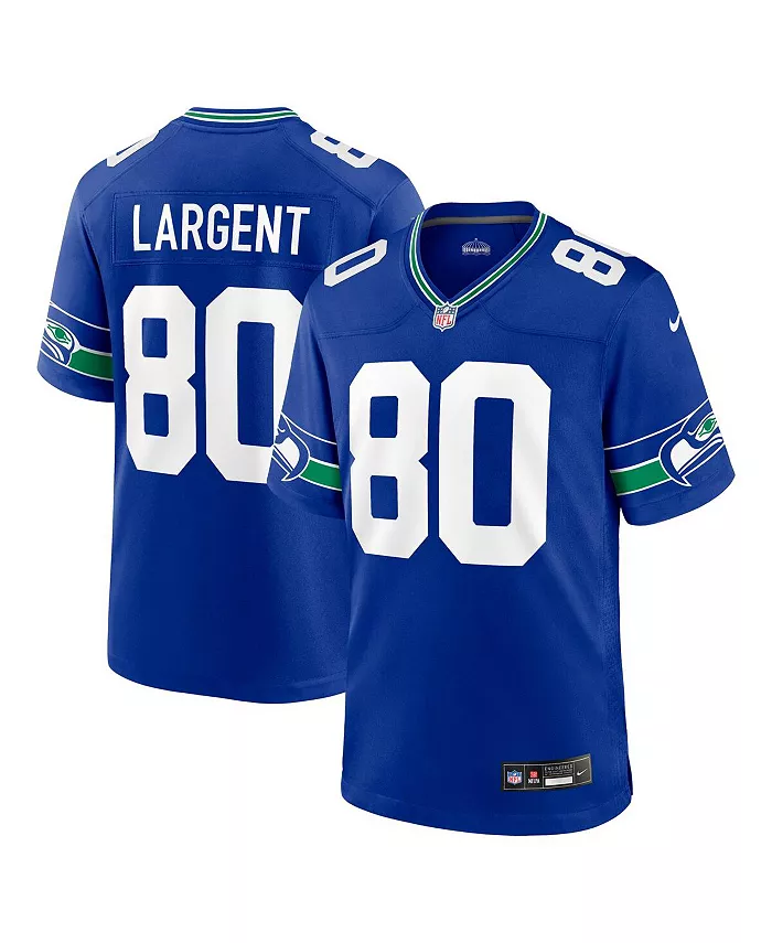

Мужская ретро-джерси Steve Largent в королевских цветах Seattle Seahawks, игровая форма вышедшего на пенсию игрока Nike