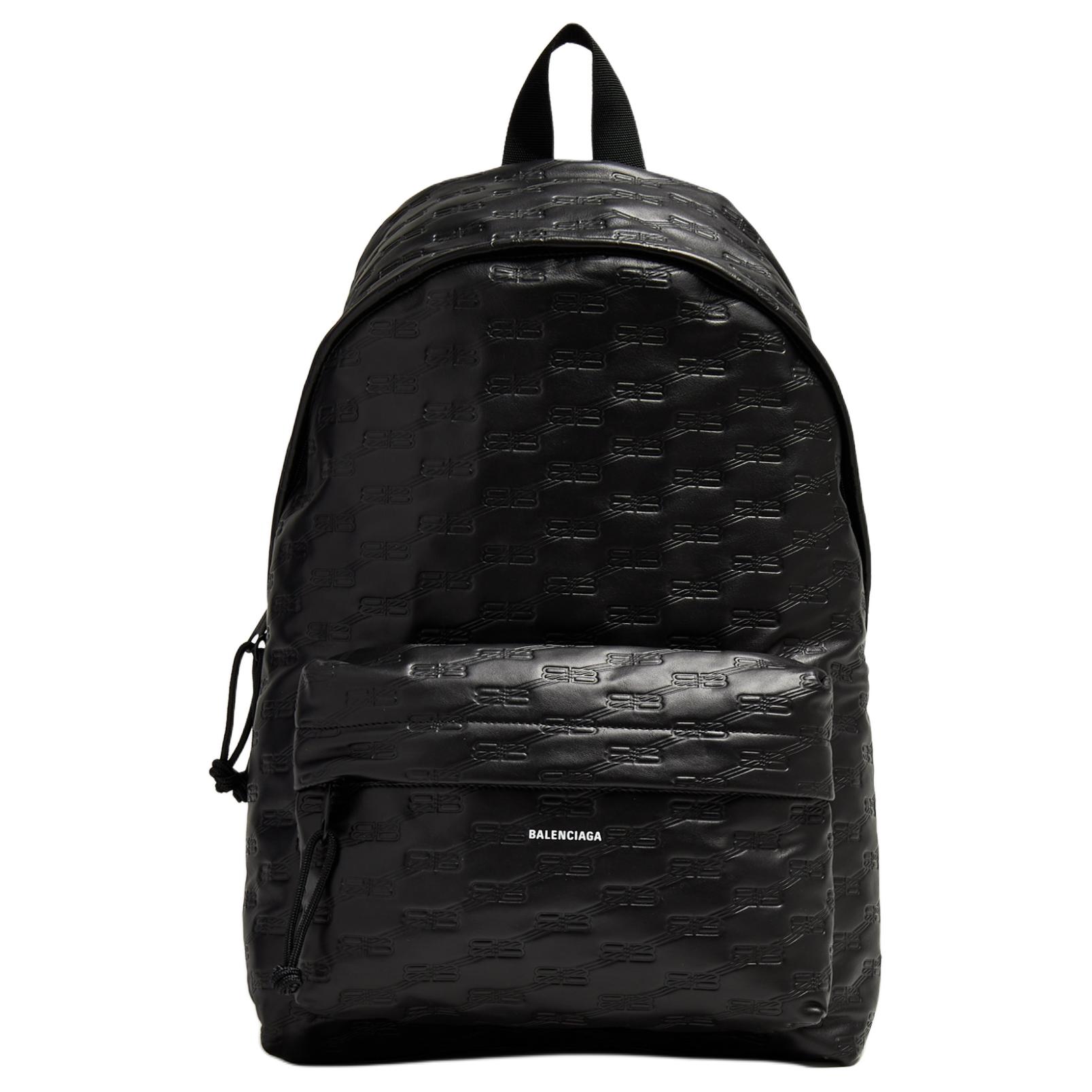 

Рюкзаки с тисненым логотипом Balenciaga