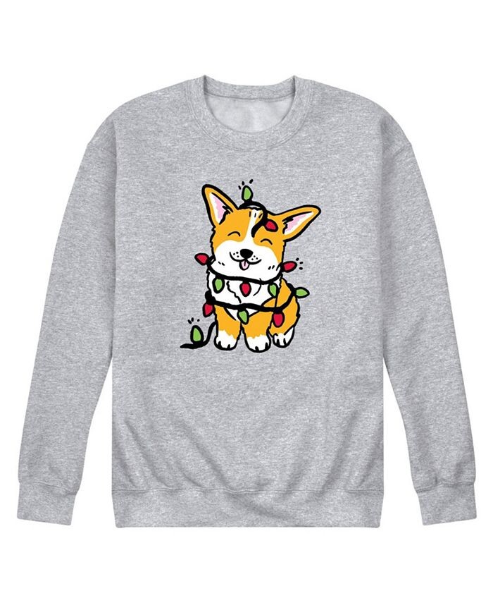 

Мужская флисовая футболка Corgi Lights AIRWAVES, серый