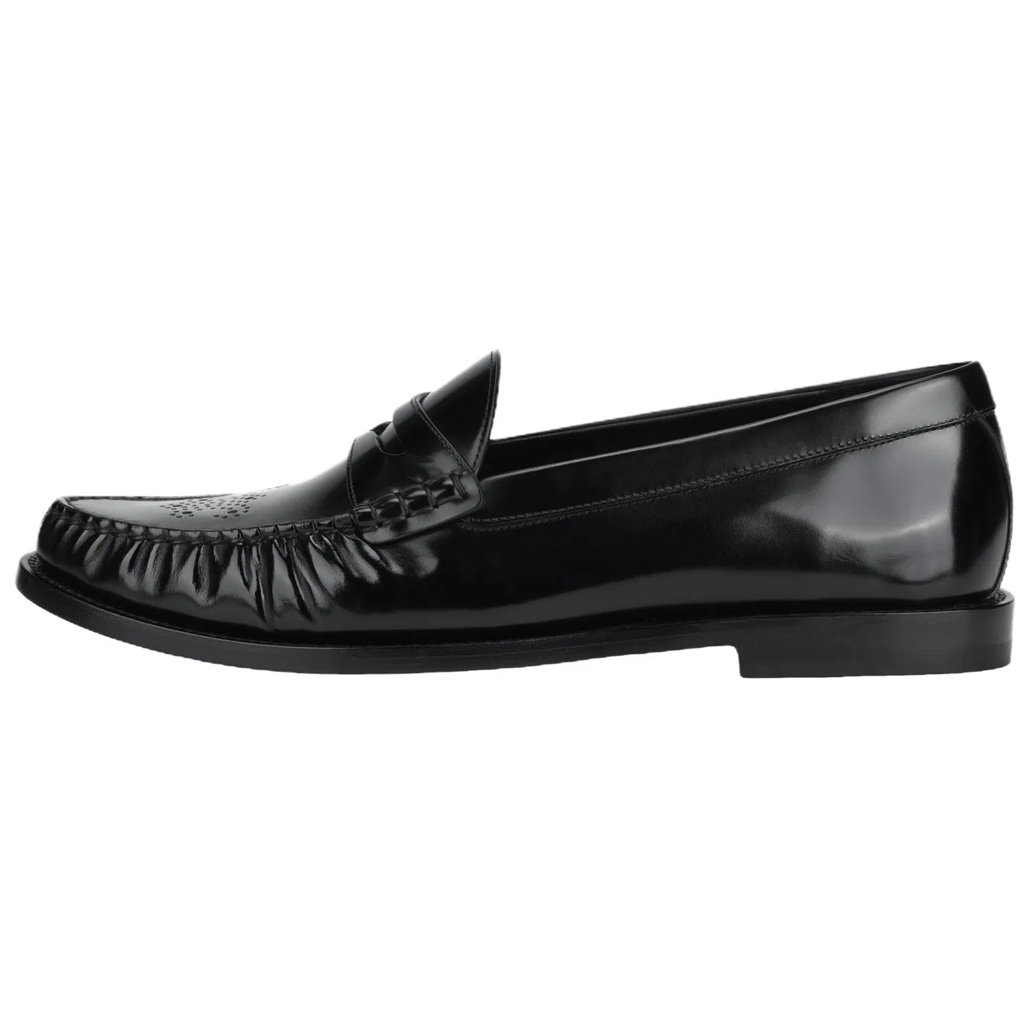 Лоферы из кожи CELINE Black