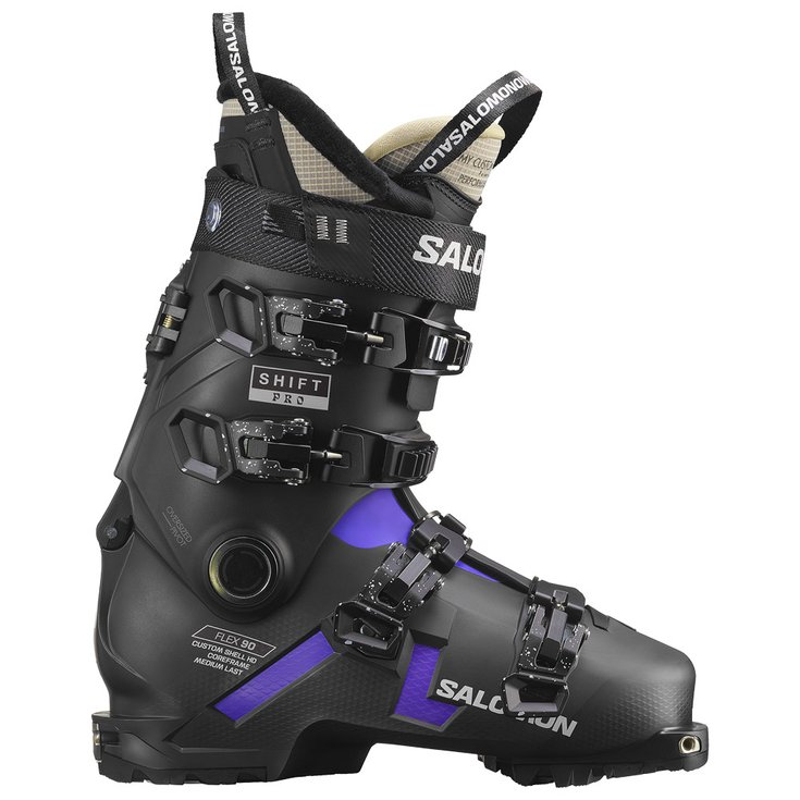 

Горнолыжные ботинки shift pro 90 w at gw black ultra violet humus - 24-24.5 Salomon