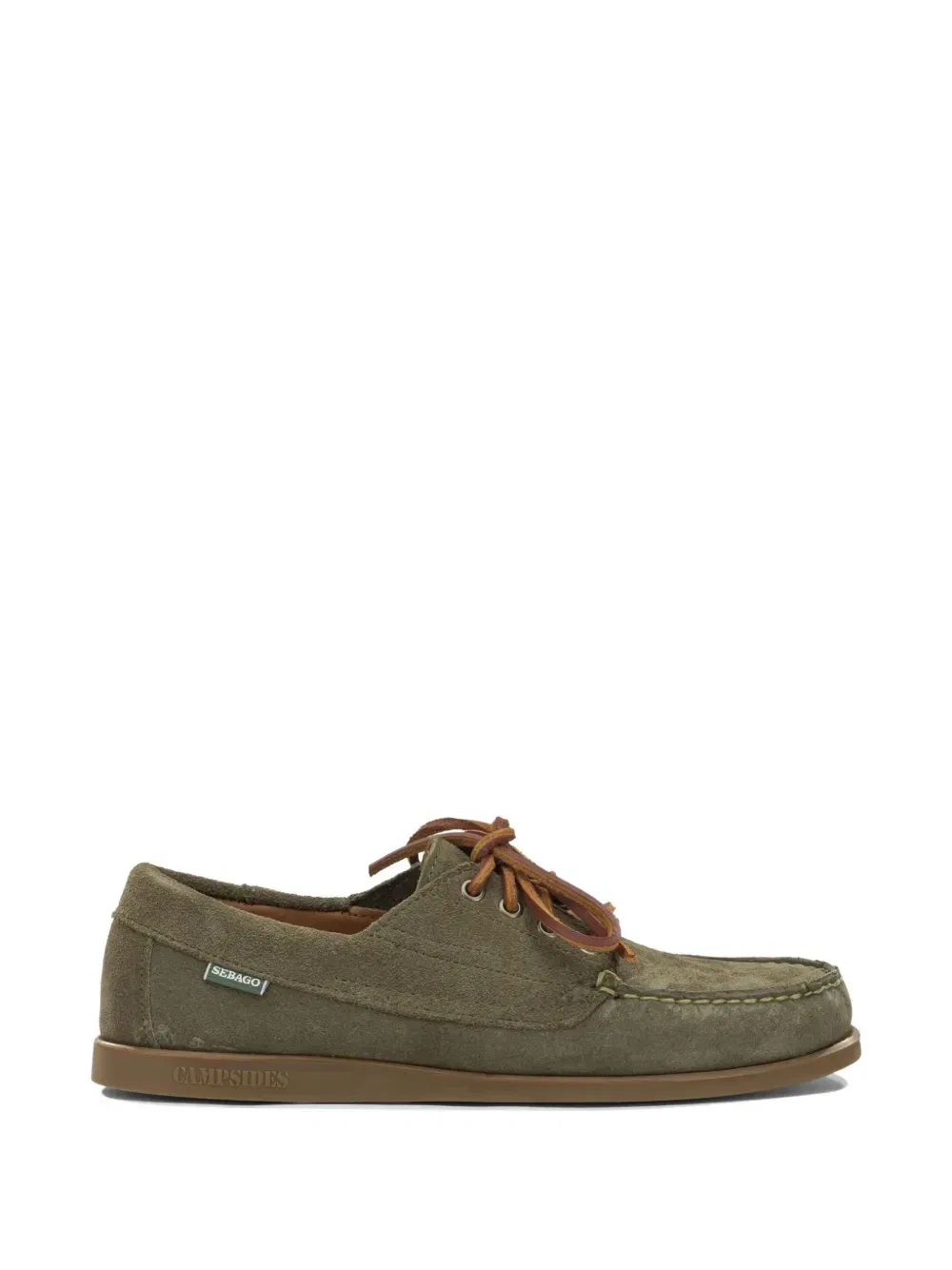 Дерби туфли Askook из замши Sebago, зеленый