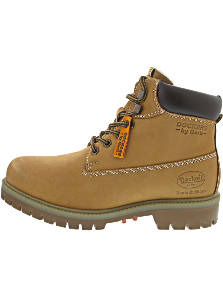 

Dockers by Gerli Бежевые ботинки на шнуровке