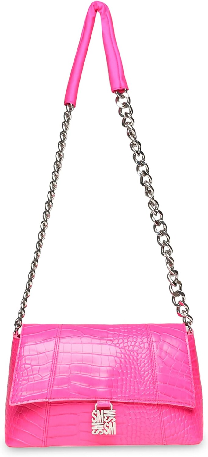 

Сумка Steve Madden Alessa Croco Shoulder Bag, цвет Hot Pink, Розовый, Сумка Steve Madden Alessa Croco Shoulder Bag, цвет Hot Pink
