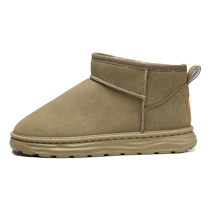 

Термостойкие устойчивые к истиранию нескользящие короткие зимние ботинки men's AD, хаки