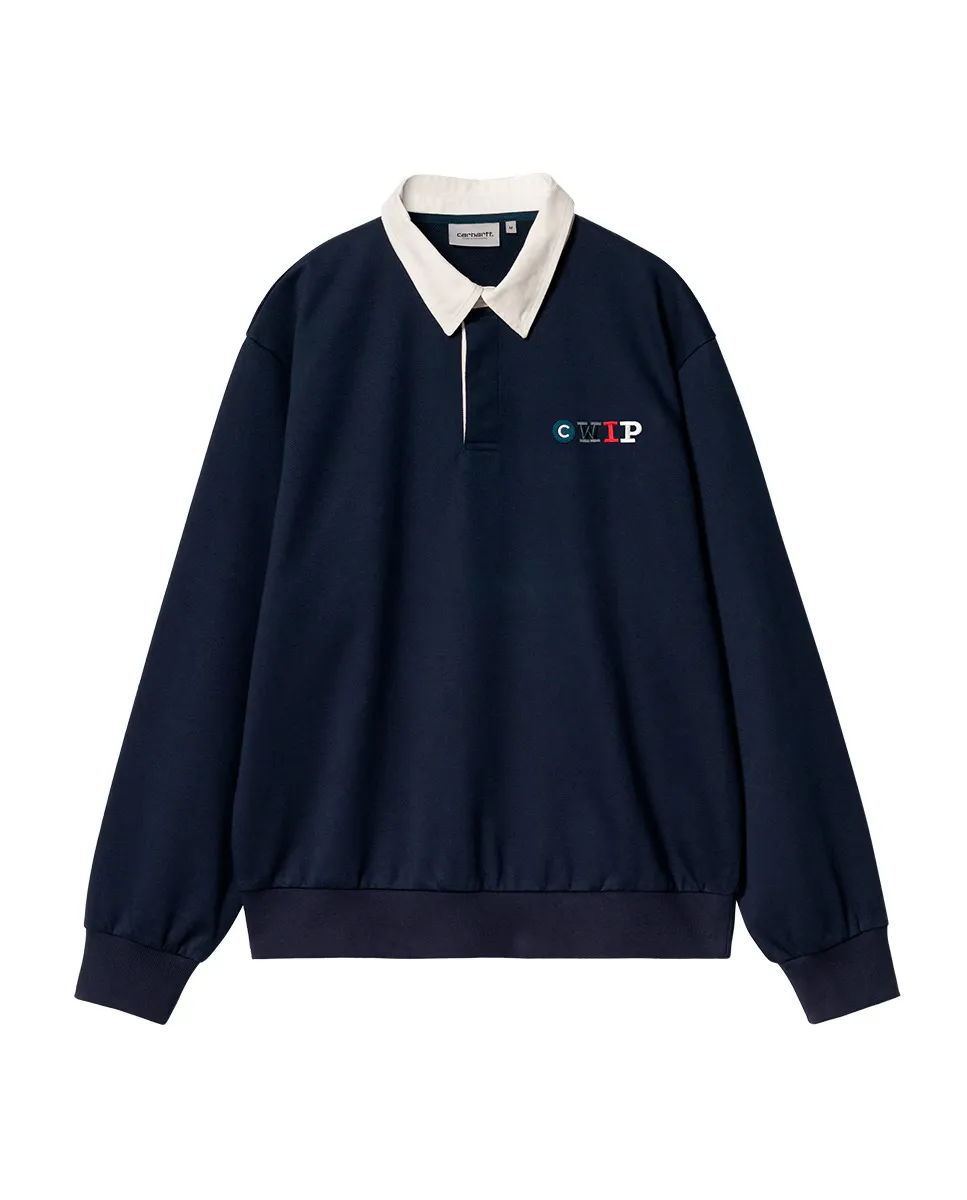 

Мужская толстовка для регби с флагами Carhartt WIP, синий