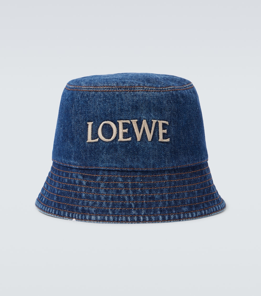 

Джинсовая панама с логотипом Loewe, Denim Blue