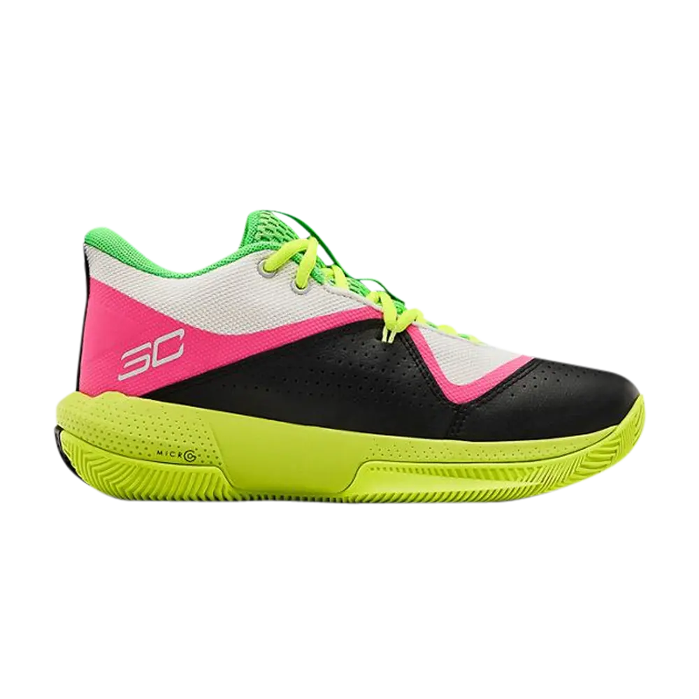 

Кроссовки SC 3ZER0 4 GS Under Armour, желтый