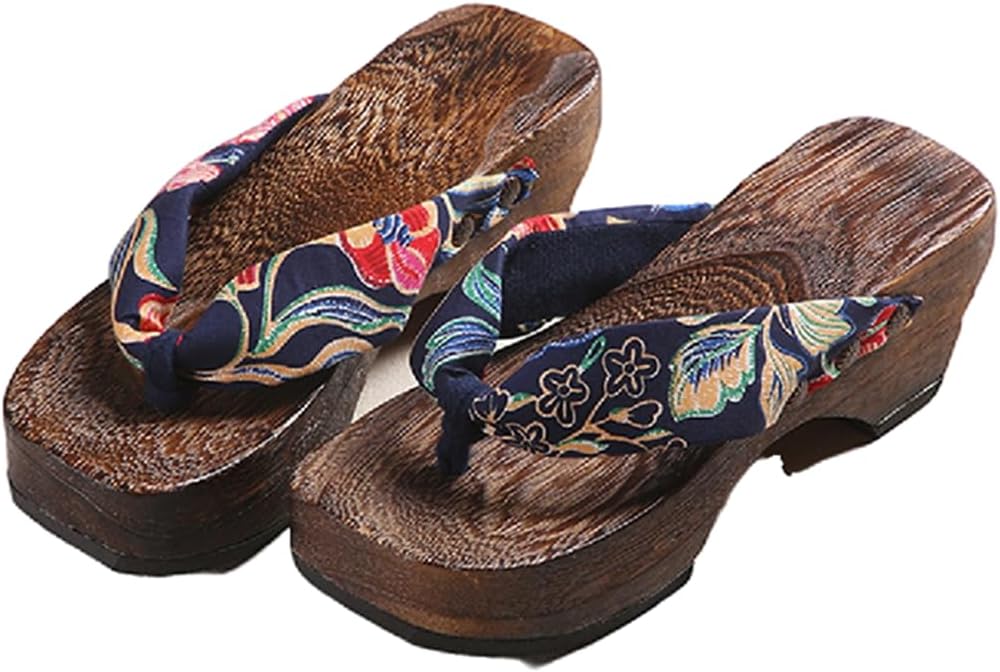 

Японские сабо-шлепанцы, повседневные сабо, японские сандалии-гета для мужчин, летние, для ванной и пляжа, удобная деревянная обувь Yczhd, фиолетовый