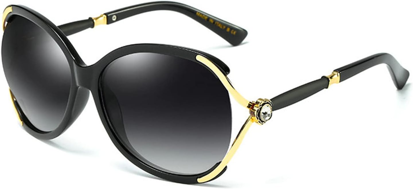 

Солнцезащитные очки COTIA квадратной формы увеличенного размера для женщин, поляризованные, с защитой от УФ-излучения, модные классические женские солнцезащитные очки, Black