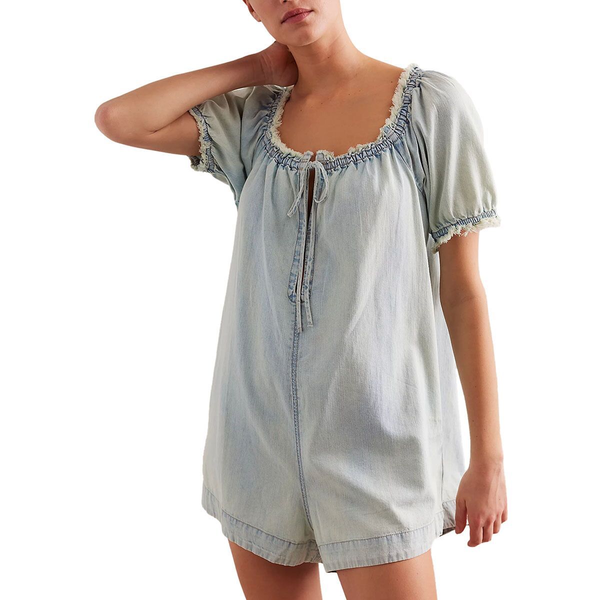 

Джимовый комбинезон-бэбидолл Daisy Free People, синий