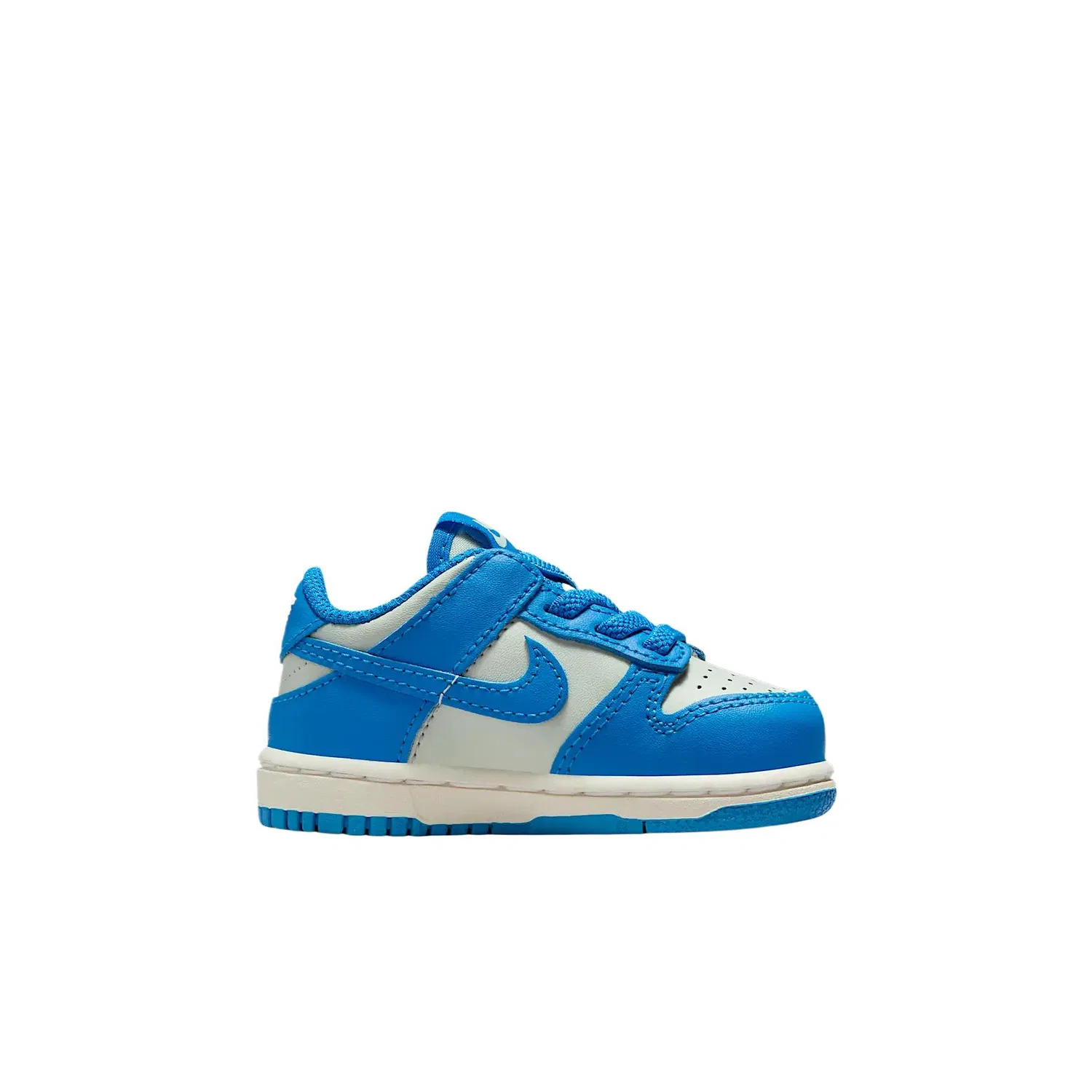 Кроссовки Dunk Leather для малышей, синие Nike, Blue — фото 2