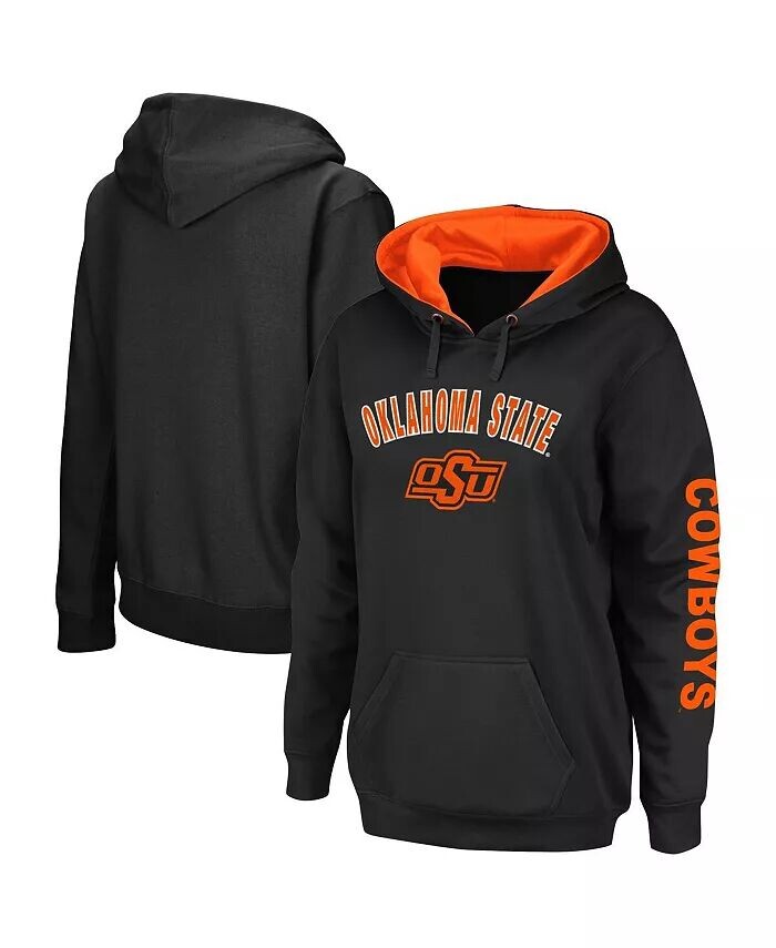 

Женский черный пуловер с капюшоном Oklahoma State Cowboys Loud and Proud Colosseum