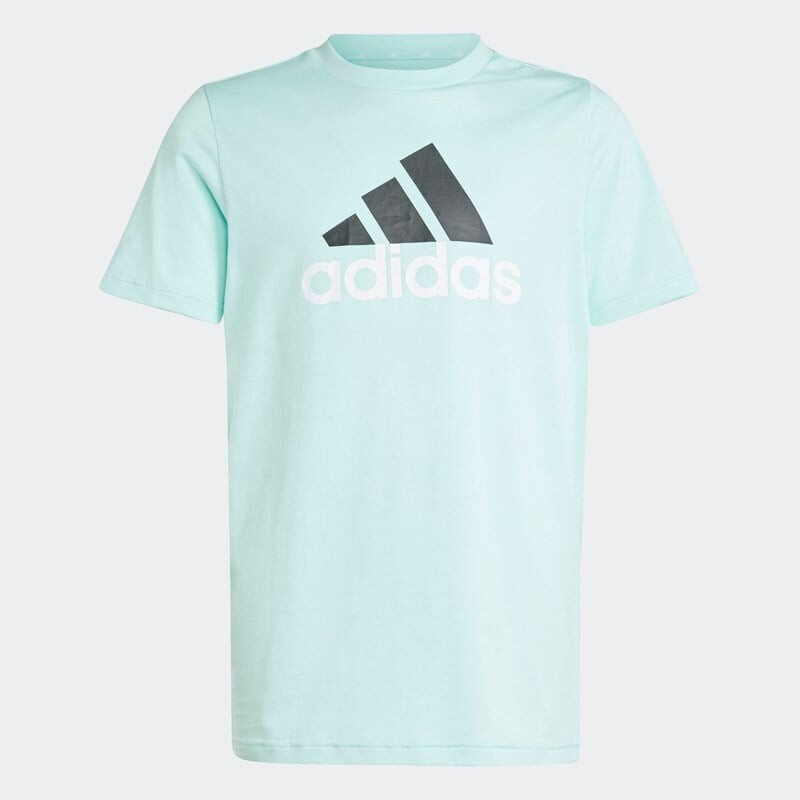

Детская футболка первой необходимости двухцветная с большим логотипом Adidas, мультиколор