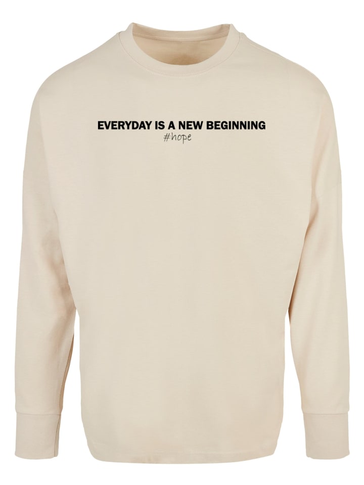 

Рубашка с длинным рукавом Merchcode, песочный