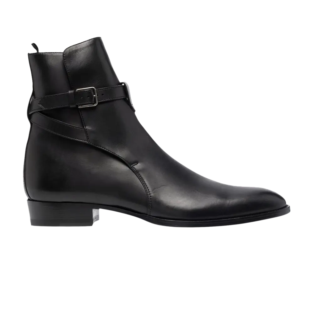 

Ботинки Saint Laurent Wyatt 30 Jodhpur, черный