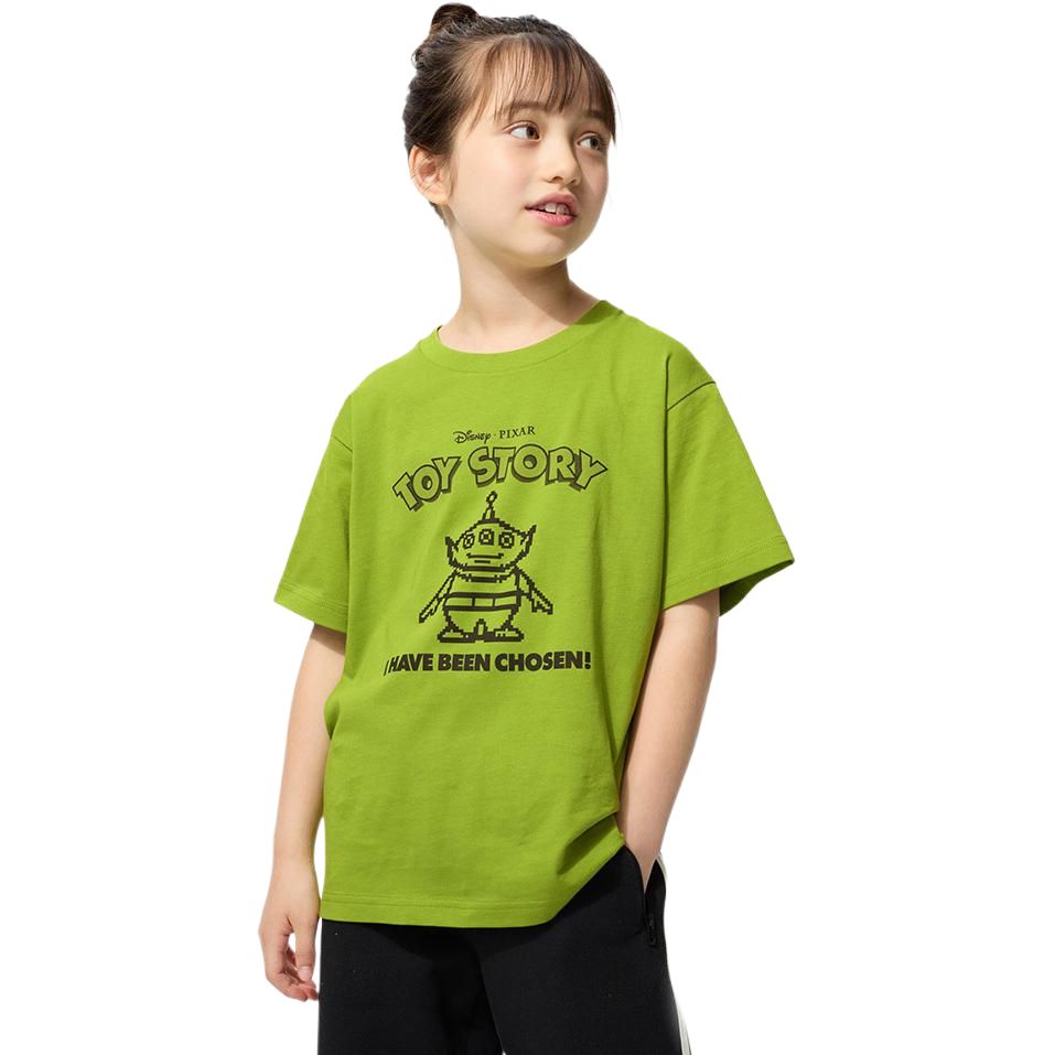 

Футболка для детей 3-7 лет UNIQLO, зеленый