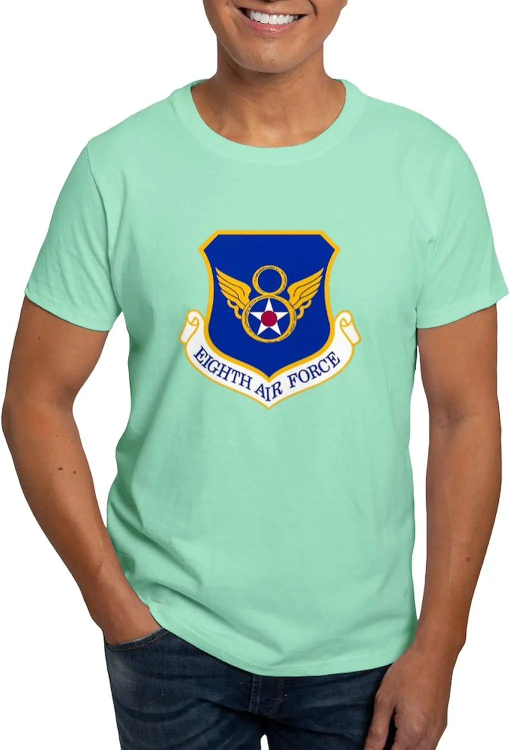 

Футболка мужская USAF Eighth Air Force, 100% Cotton, Classic Graphic CafePress