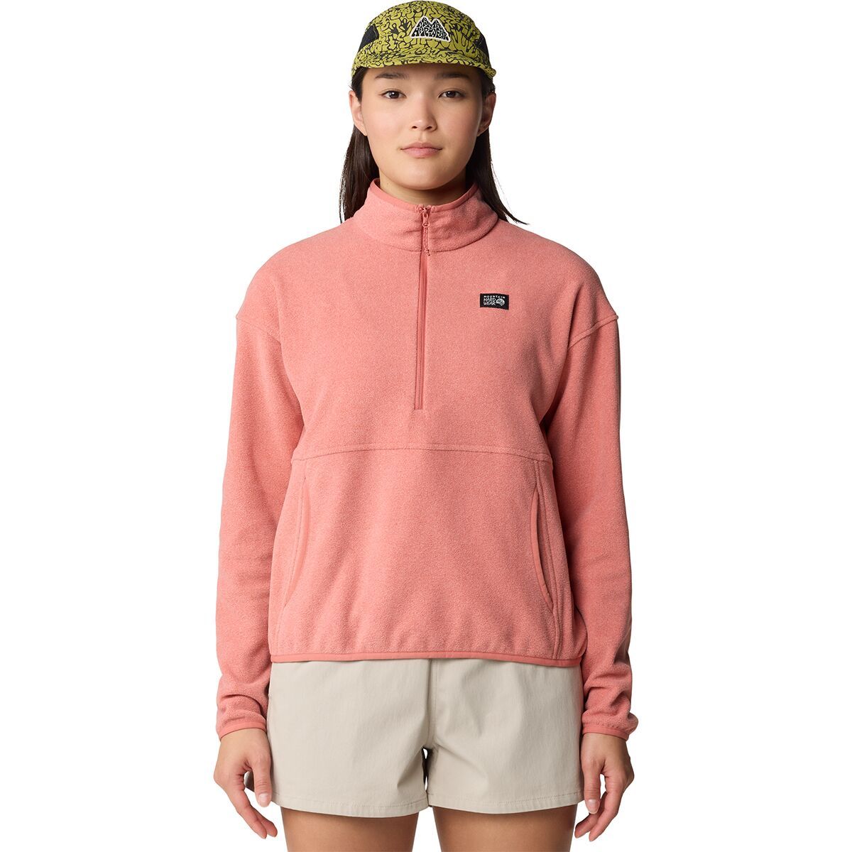 

Микрочилл пуловер Mountain Hardwear, цвет fleurs
