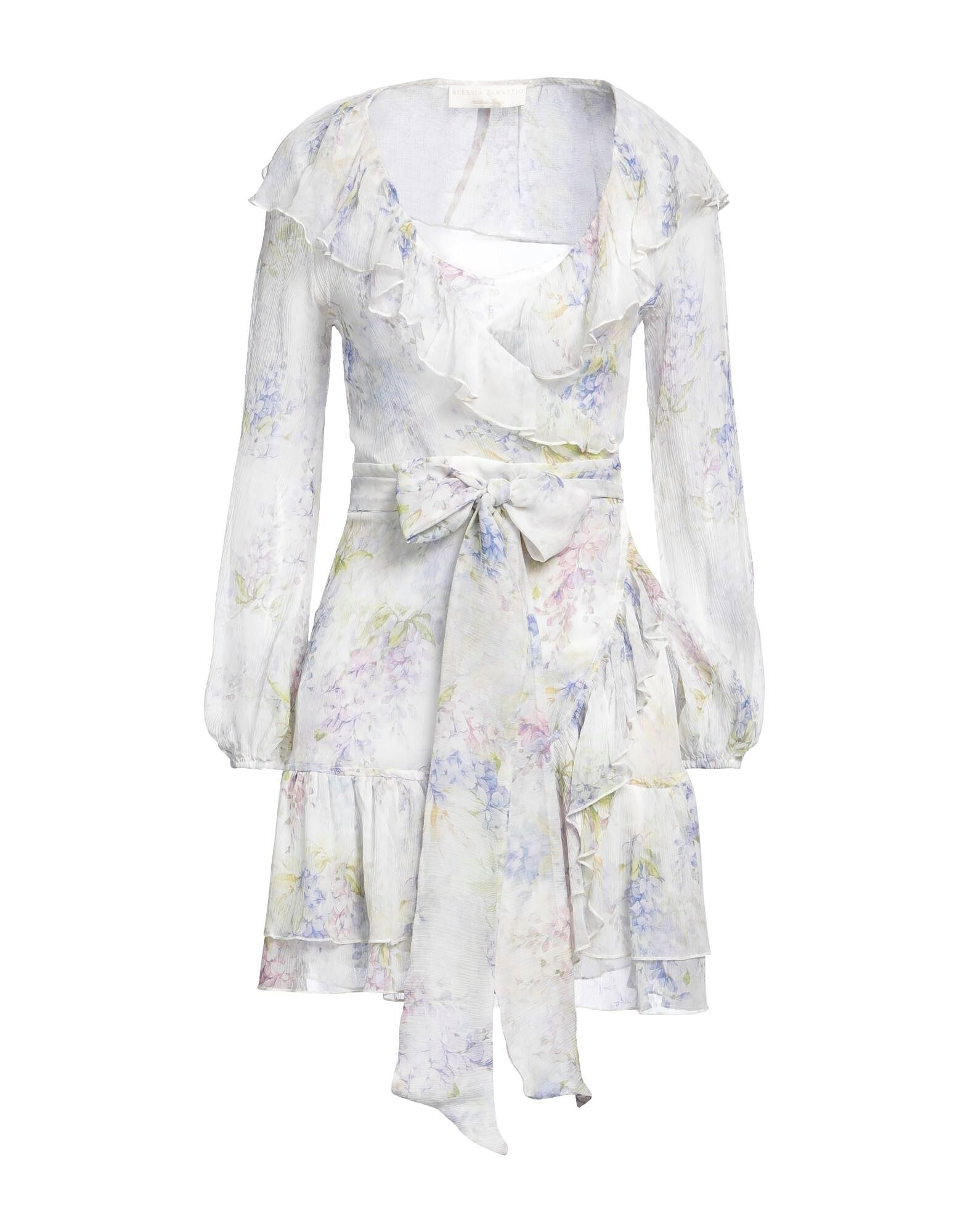 

Мини-платье Alessia Zamattio, светло-серый