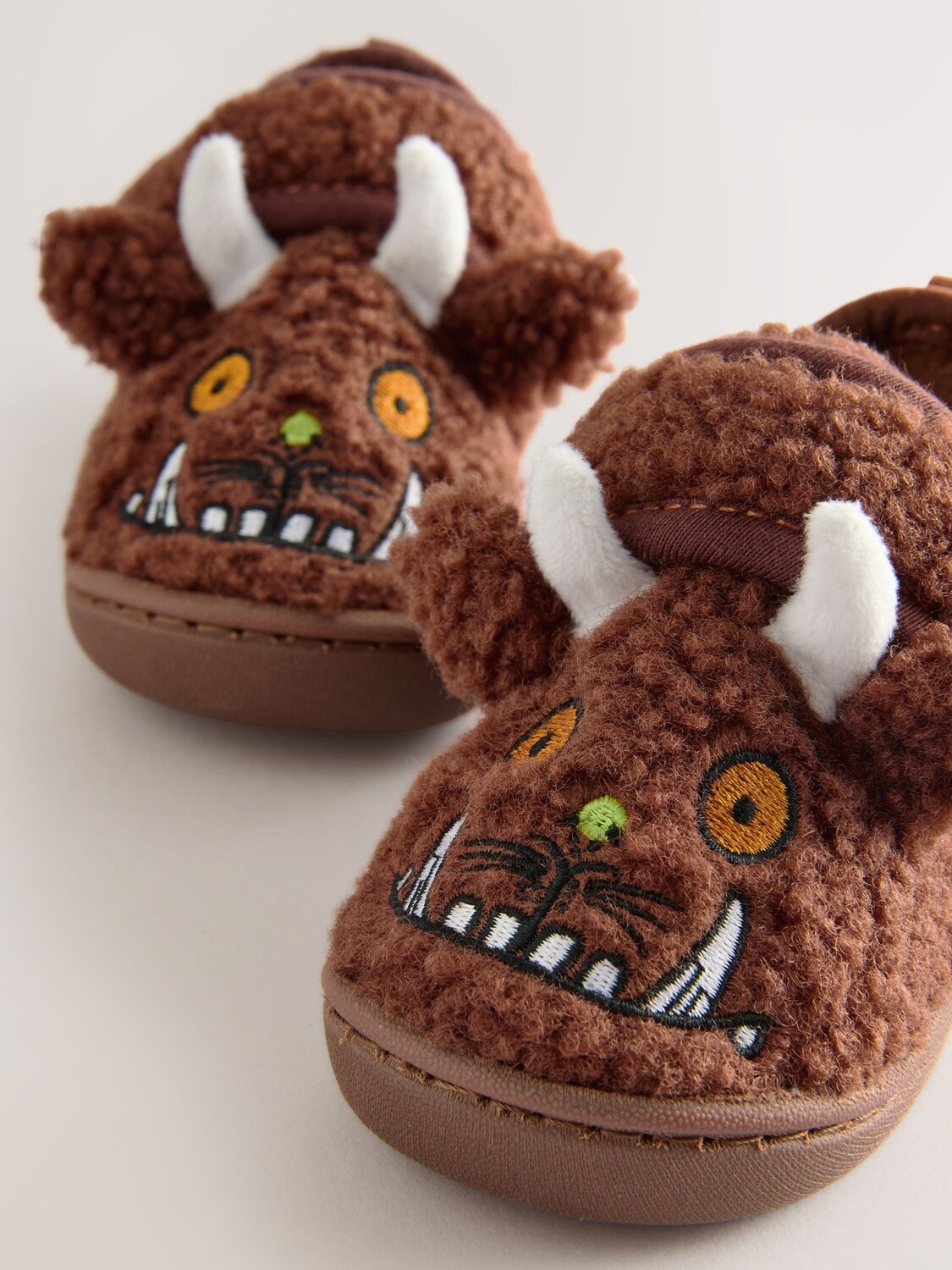 Next Flats 'Gruffalo Cupsole' в коричневом цвете — фото 4