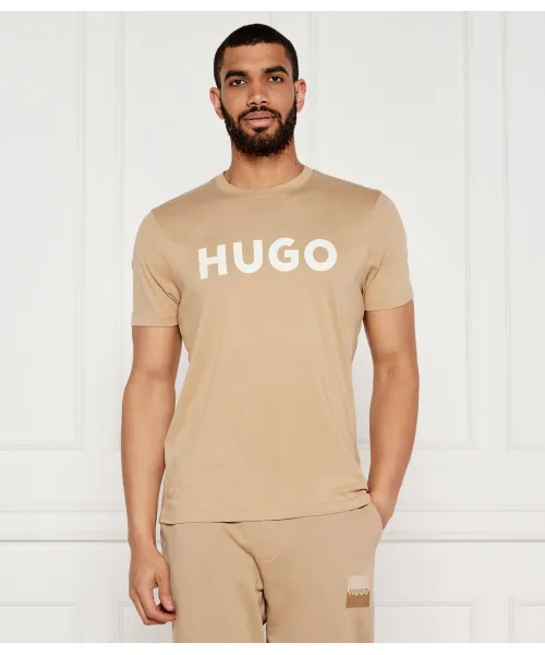 

Футболка dulivio Regular fit Hugo, бежевый