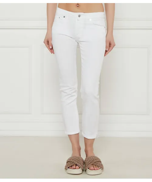 

Розовые джинсы Slim fit Dondup - Made In Italy, белый