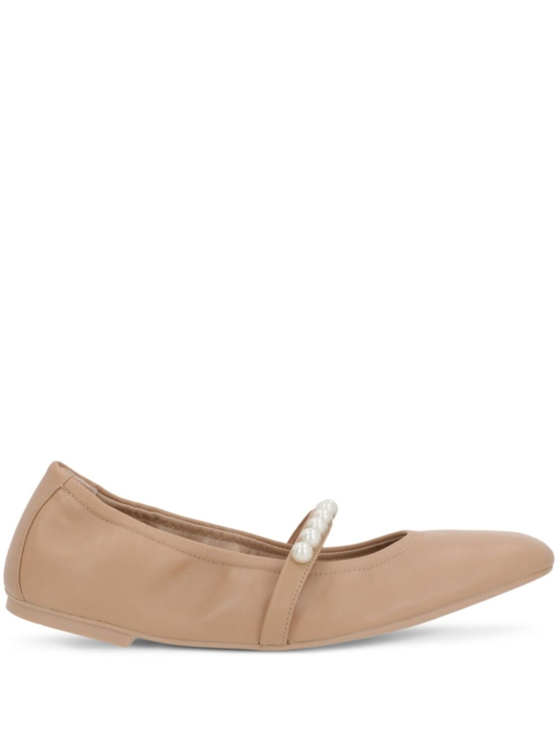 Балетки Stuart Weitzman Goldie, нейтральный
