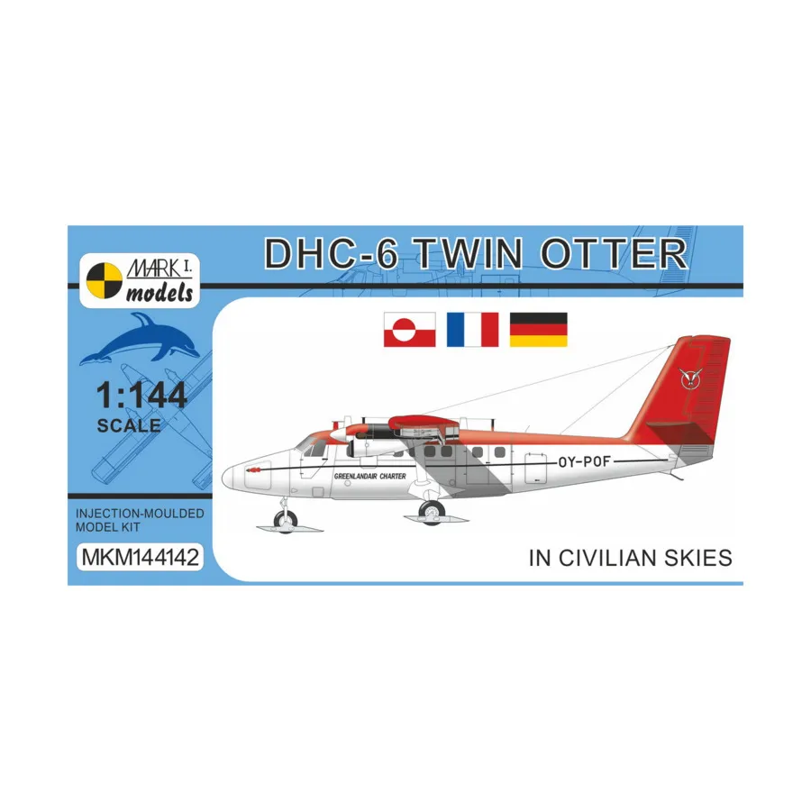 

DHC-6 Twin Otter в гражданском небе, Aircraft Models (1:144) (Mark I Models)