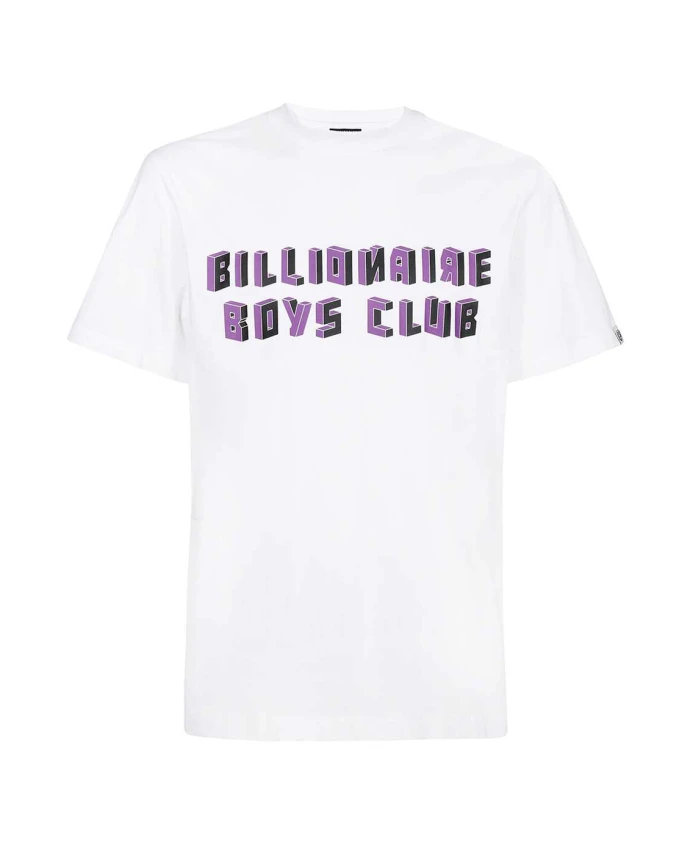

Хлопковая футболка с принтом Billionaire, белый