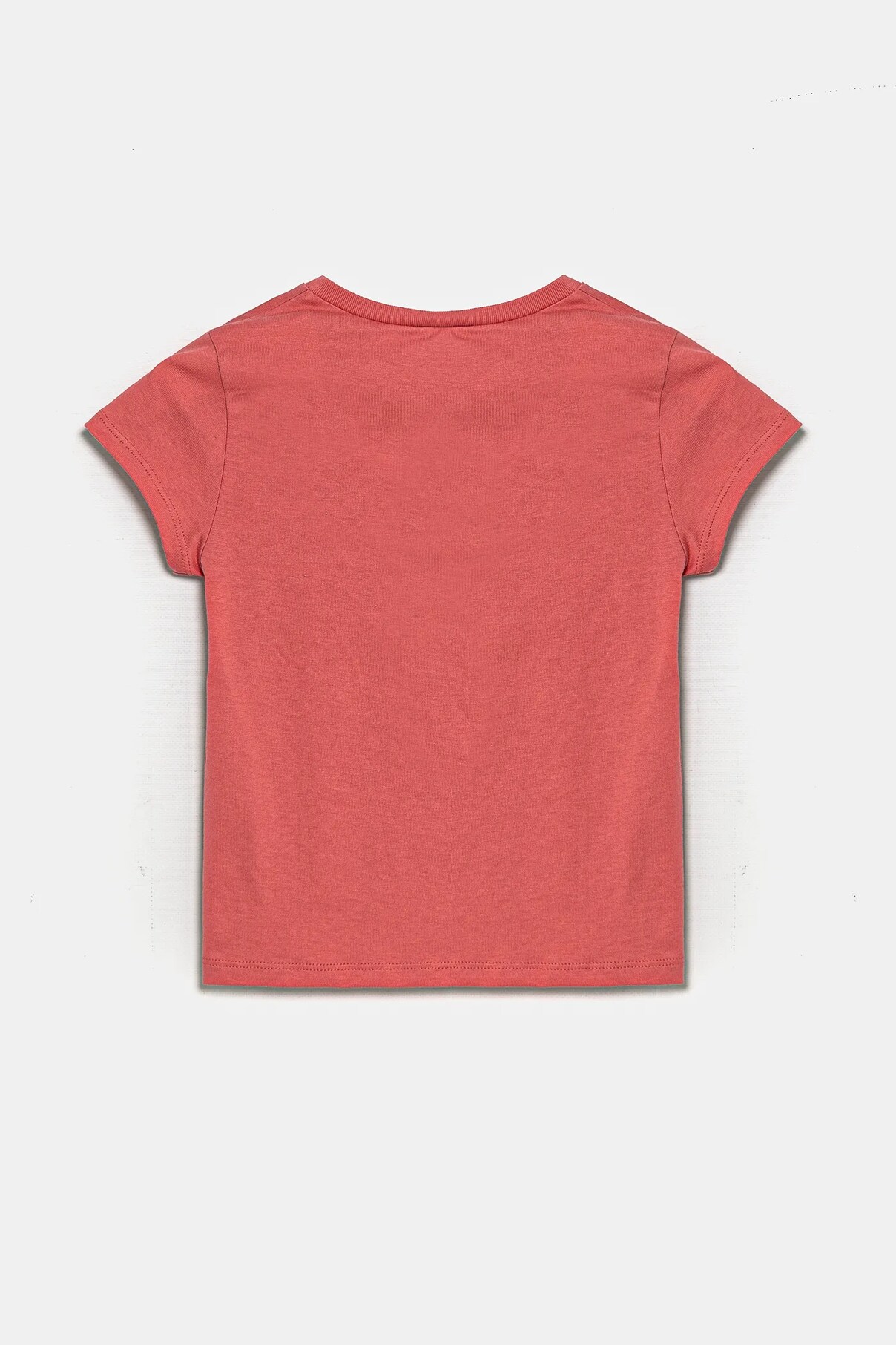 Футболка из хлопка для детей United Colors Of Benetton, розовый — фото 3
