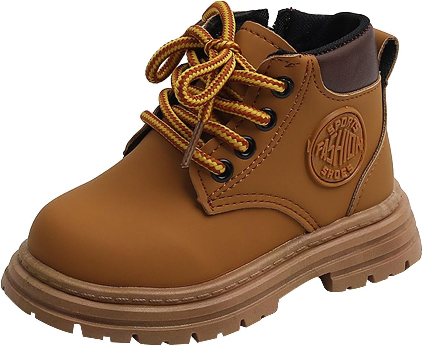 

Детские ботинки IWIHMIV для девочек, зимние ботинки, ботильоны, зимняя обувь для малышей, детские ботинки для мальчиков и девочек, обувь для верховой езды, Brown