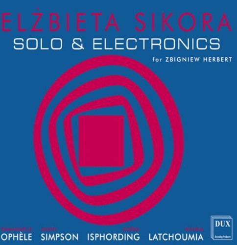 

CD диск Sikora / Ophele / Simpson / Isphording: Solo & Electronics