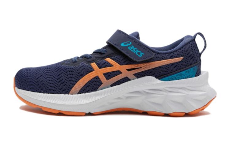 

Кроссовки Asics Novablast 2 PS 'Indigo Blue Sun Peach', темно-синий