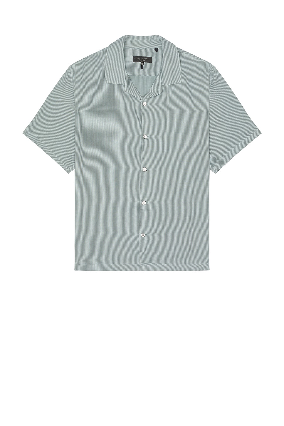 

Рубашка из марли Avery Rag & Bone, stone blue stripe
