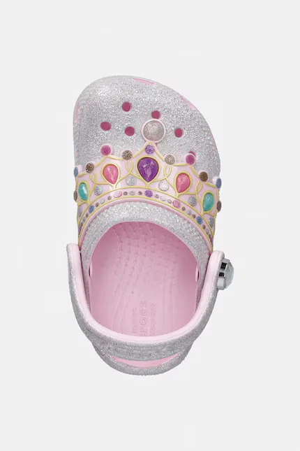 Сандалии детские закрытые Classic I Am Princess Clog T Crocs, розовый — фото 4
