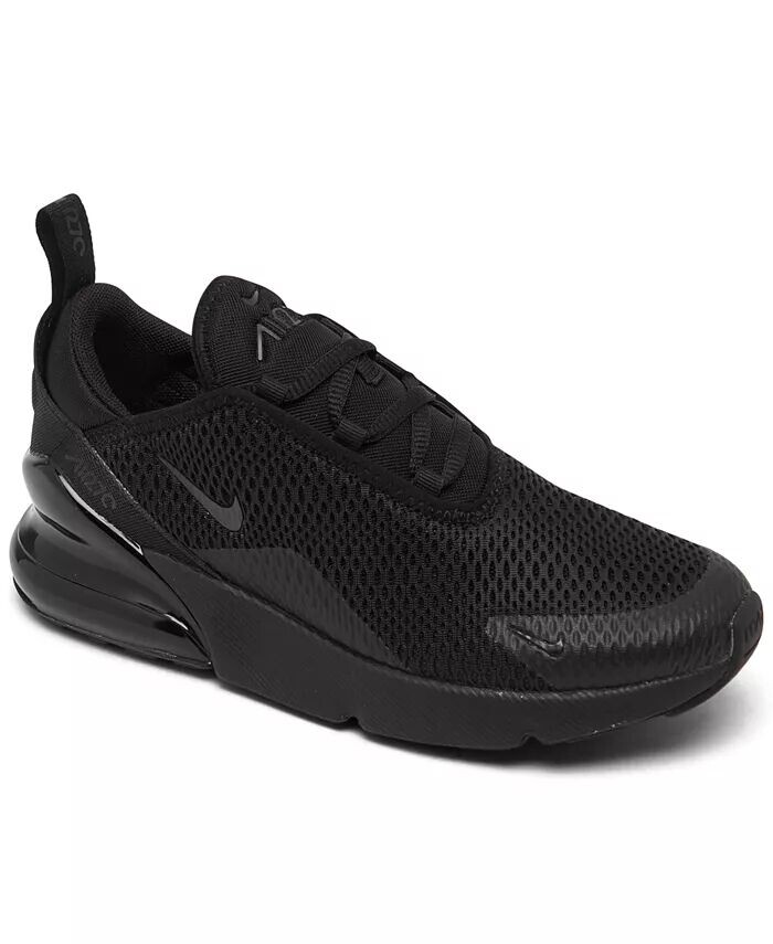 

Повседневные кроссовки Little Kids Air Max 270 от Finish Line Nike, черный