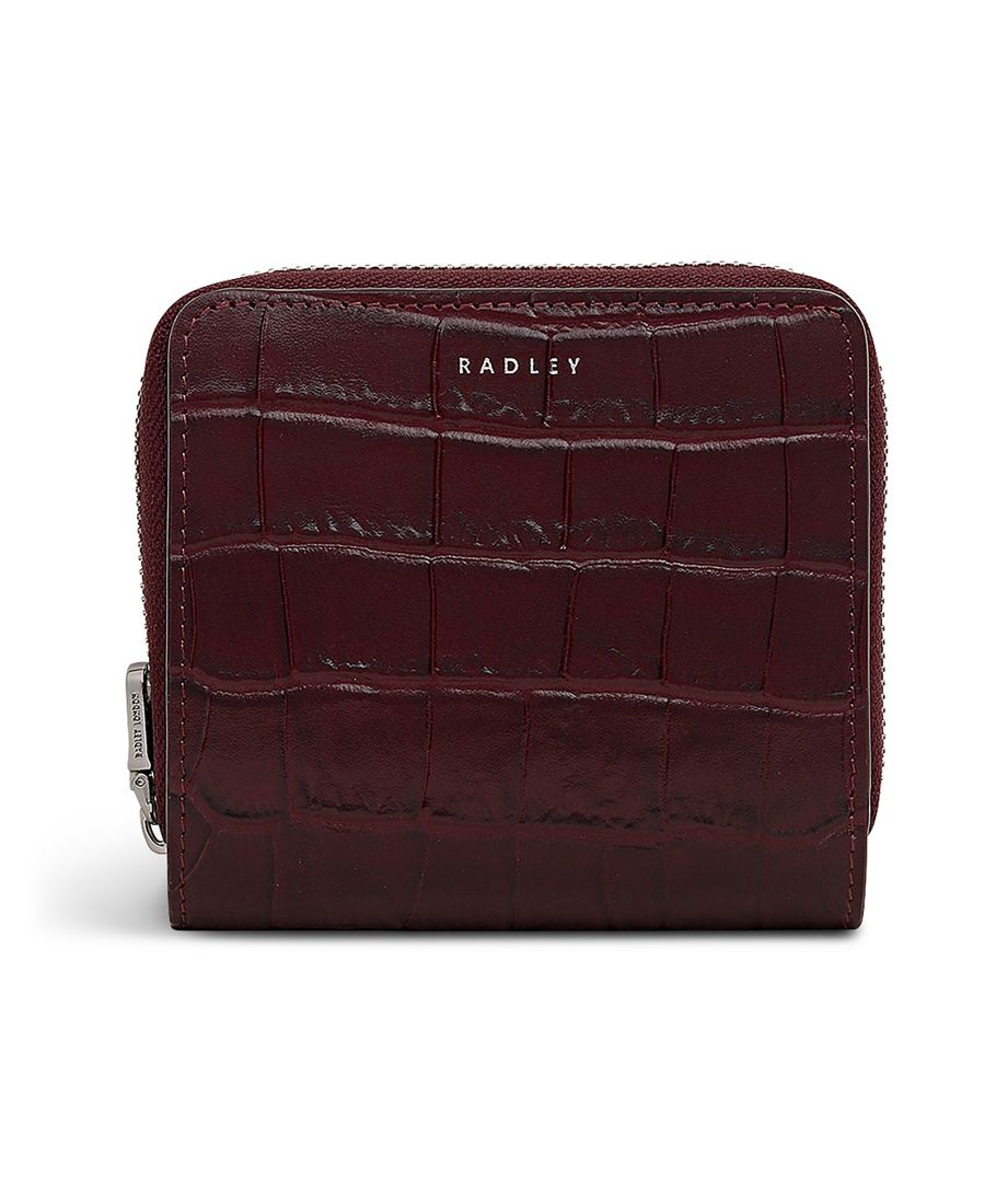 

Кошелек Dukes Place с застежкой-молнией и имитацией крокодиловой кожи Radley London, Dark Cherry
