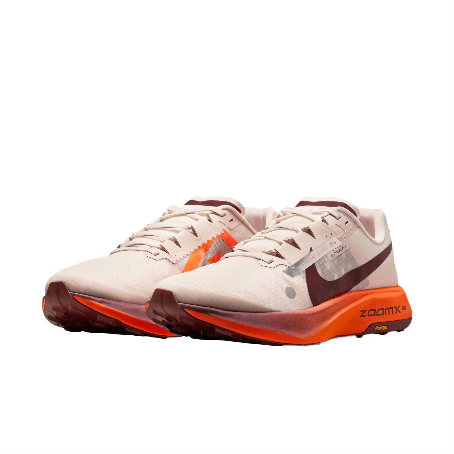 Nike Ультрафлай беговые кроссовки мужские - Грязный красный/Темный командный красный/Ультра яркий красный/Ультра фиолетовый, цвет Muddy Red/Dark Team Red/Ultra Bright Red/Ultra Violet — фото 3