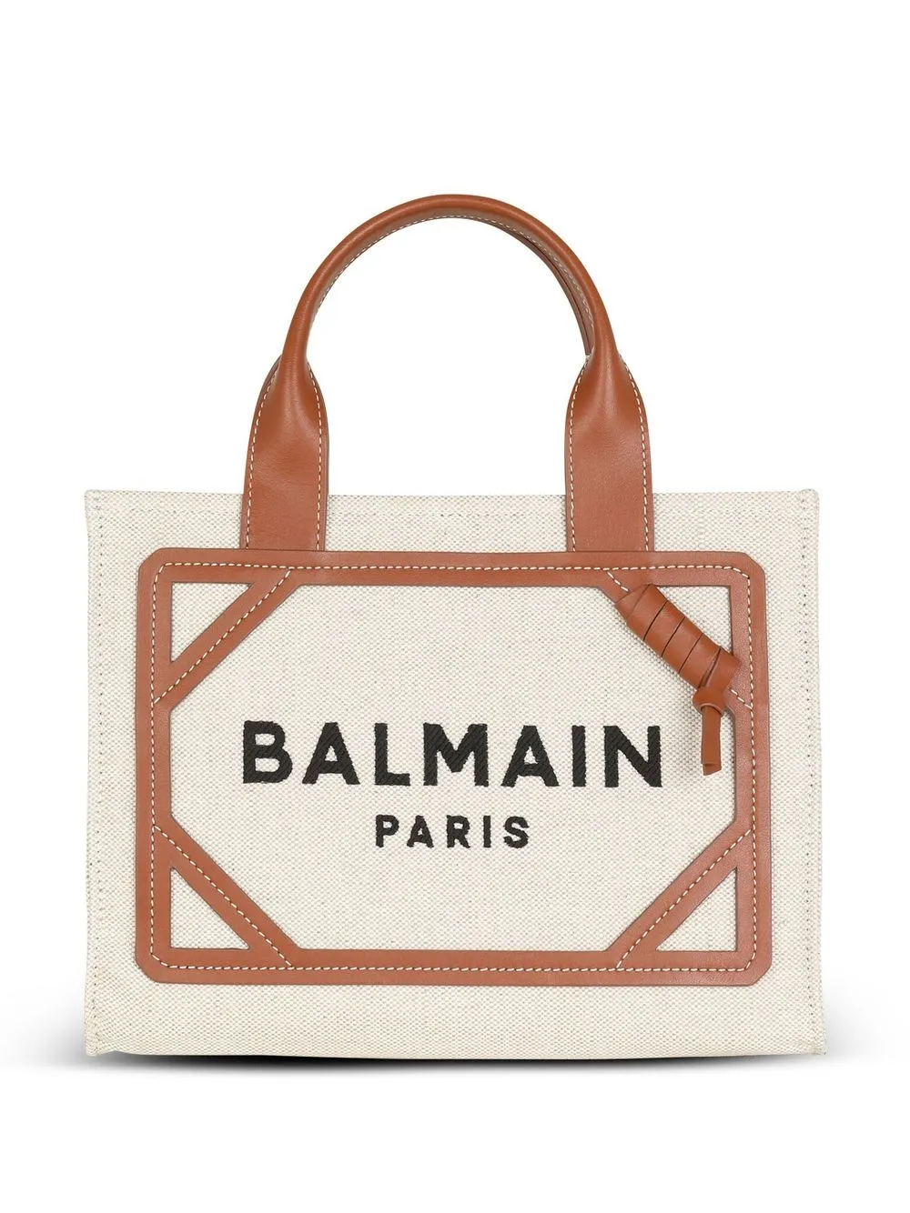 

Маленькая сумка-тоут с логотипом B-Army BALMAIN, нейтральный