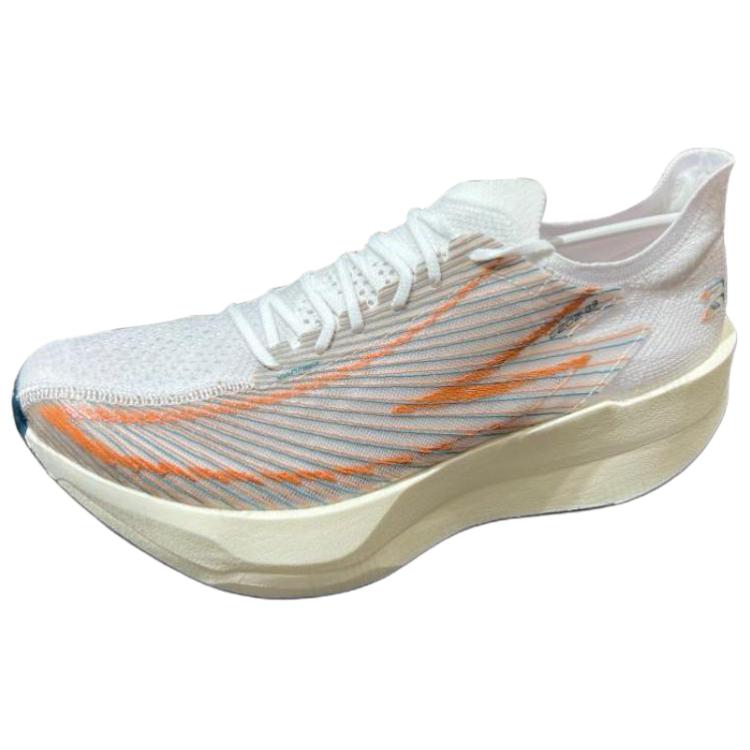 

ANTA C202 G9 Амортизирующие и дышащие низкие кеды для повседневного бега мужские бело-оранжевые - Папирус Уайт/Йеллоу Дэн Оранж/Лакер Грин