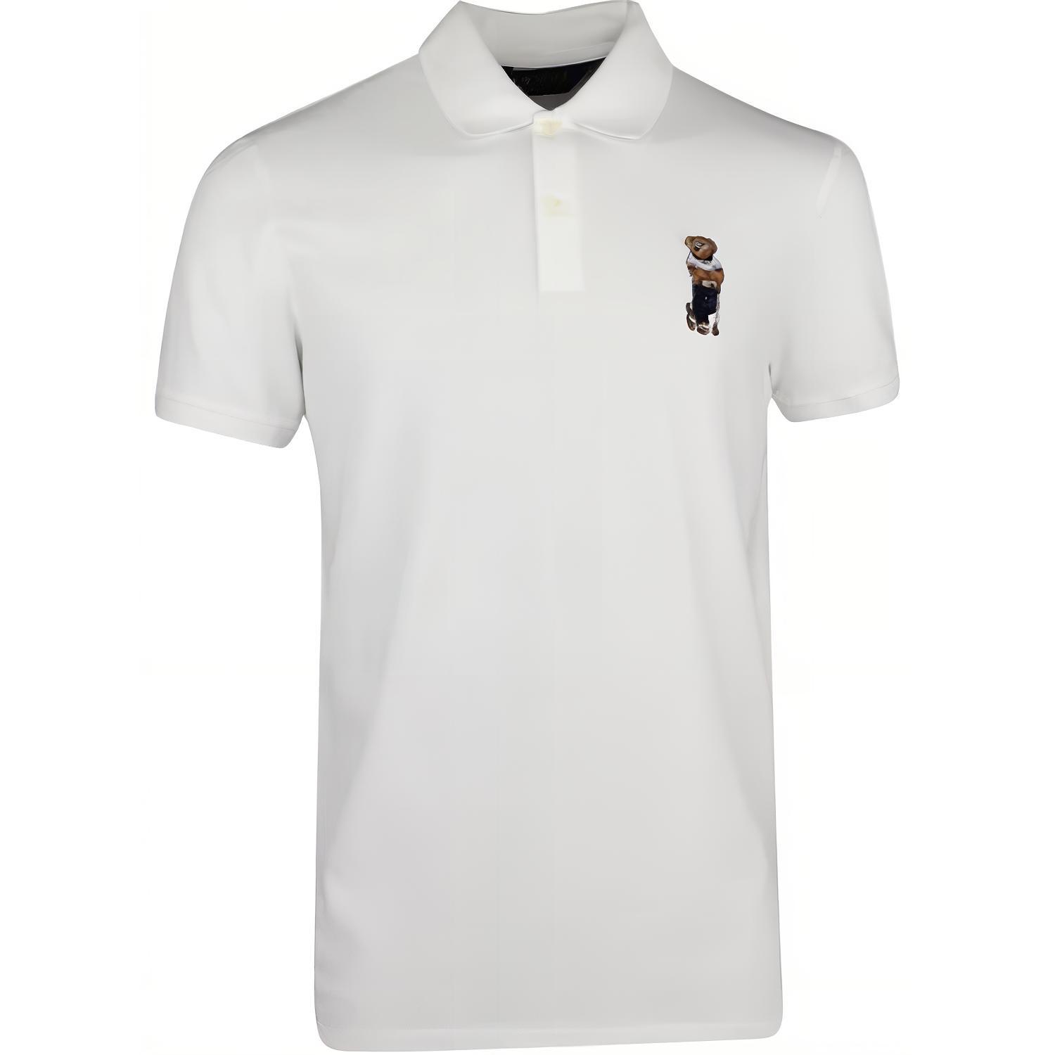 

Белая мужская поло Polo Ralph Lauren
