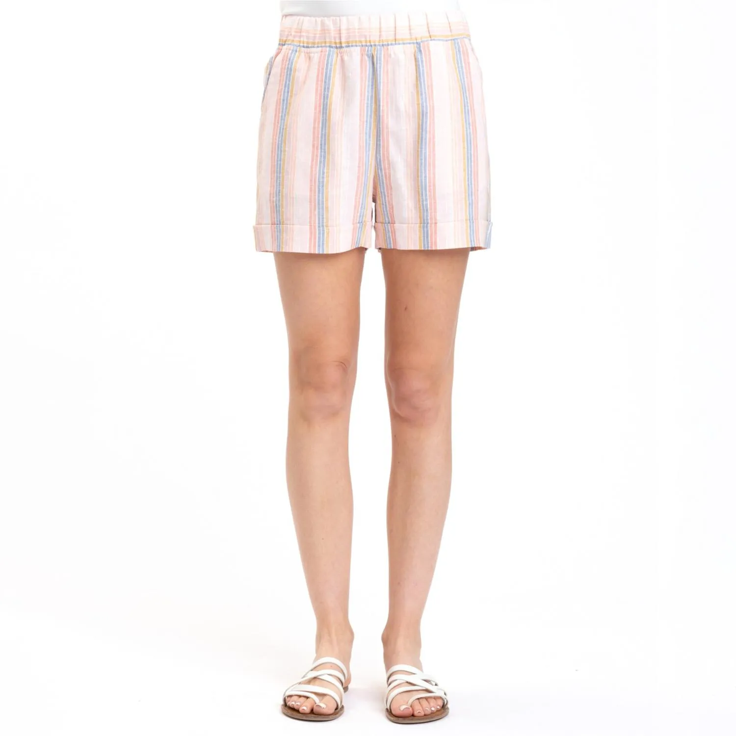 

Шорты Angelina в полоску женские Threads 4 Thought, Seaside Stripe