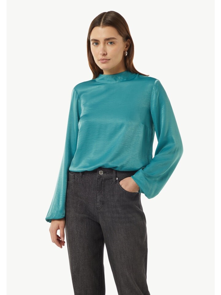 

Блуза comma CI Bluse langarm, цвет Petrol