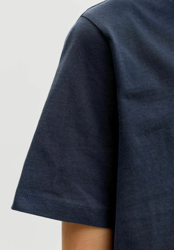 Футболка с принтом в горошек jcofusion ss cn sn jnr print t-shirt Jack & Jones Junior, Outer Space — фото 4