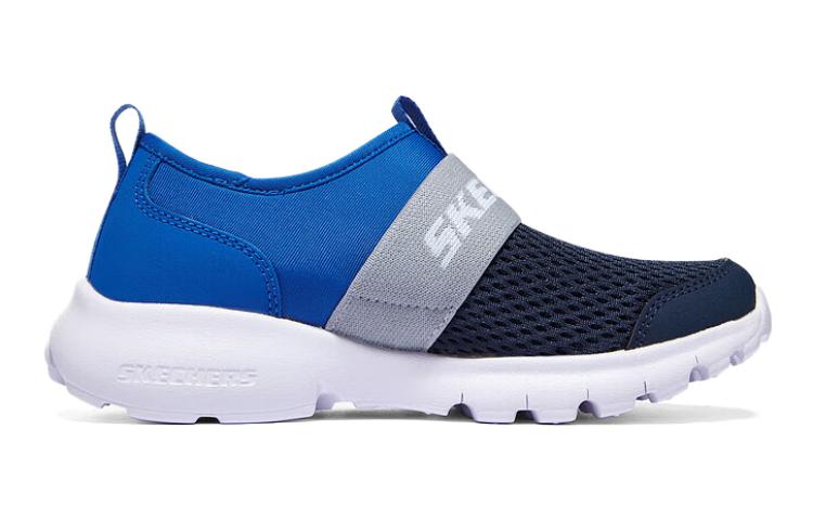 Skechers Низкие детские кроссовки для бега Blue Black Teenagers — фото 4