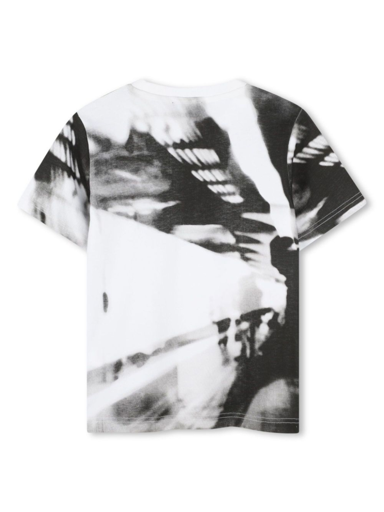 Dkny Kids футболка с графичным принтом, белый — фото 2
